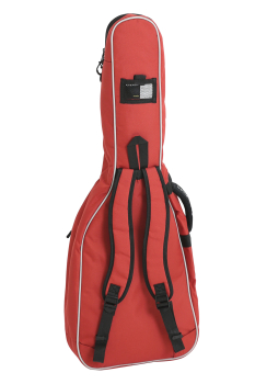 GEWA Gitarren Gig Bag Economy 12 - für 3/4 bis 7/8 Größe - rot
